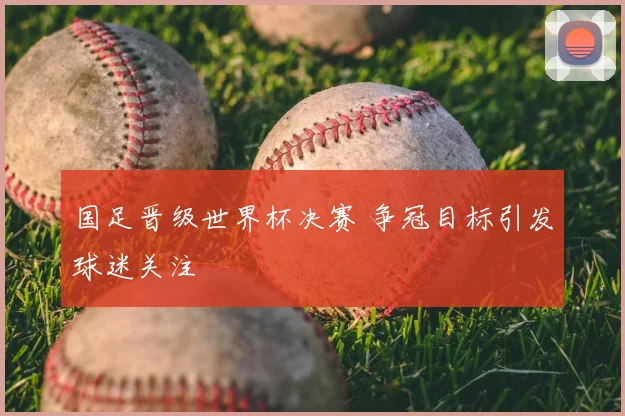 国足晋级世界杯决赛 争冠目标引发球迷关注